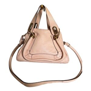 Chloe Paraty small Blush Pink Leather Shoulder Bag